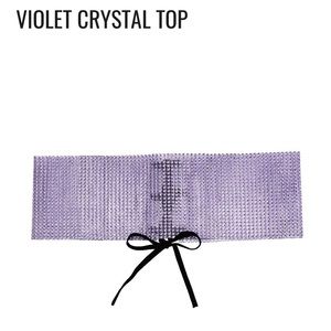 ❌ SOLD ❌ Shop Bglittz violet crystal top